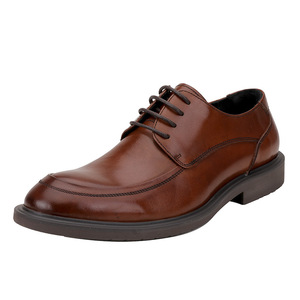 Factory Direct Sales Large Size Men's Business Formal Leather Shoes Lace-up First Layer Cowhide Shoes Wedding Shoes - Product Image 4