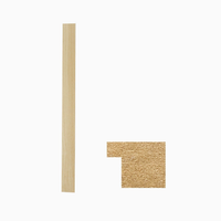 Penjualan Langsung Pabrik Bingkai Foto Kayu Tahan Lama Strip Dekoratif Modern untuk Dekorasi Rumah