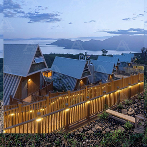 โครงเหล็กอ่อน3ห้องนอนสำเร็จรูปโครงห้องโดยสารยายบ้านแบนสำเร็จรูปบ้านดูเพล็กซ์หลายครอบครัวบ้านวิลล่าหรูหรา - Product Image 4