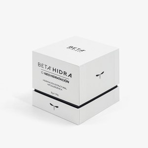 Caja de Regalo Rígida con Diseño de Libélula Personalizado, Caja Cosmética Blanca Mate con Banda Separadora para Contenedor de Crema Facial - Product Image 2