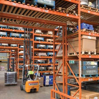 Système de rayonnage sélectif à haute capacité de charge, en acier robuste, pour entrepôt, conception modulaire, solution logistique industrielle