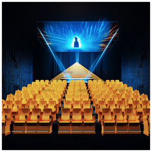 5D 시네마 7D <span class=keywords><strong>AR</strong></span>/VR 엔터테인먼트 대형 알몸 눈 3D 시네마 몰입 가상 현실 9D 모션 체어 시뮬레이터 VR 플라잉 시네마 - Product Image 2