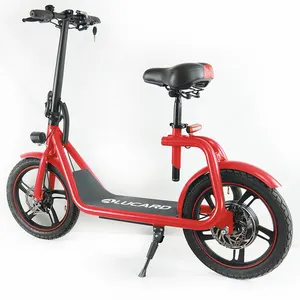 C-STAR Eu Warehouse Fast Folding 36V 8.0Ah Scooters Electrics 15.5MPH With Seat