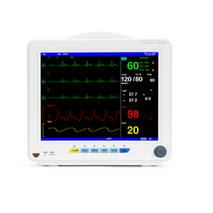 Klinik musim semi hewan jantung & Sistem Monitor pasien leher dengan EtCO2 akurasi tinggi tampilan 12 inci pemantauan ECG - Product Image 5