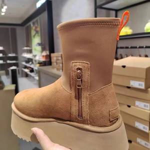 <span class=keywords><strong>Stivali</strong></span> da Neve Invernali da <span class=keywords><strong>Donna</strong></span> con Suola Spessa Antiscivolo e Pelliccia, Marchi Personalizzabili, Taglie Grandi, Stivale Firmato - Product Image 2