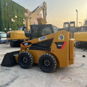 Mini-chargeuse Caterpillar Cat 226B d'occasion, 90% neuve, bonnes performances, prix bas du Japon - Product Image 3