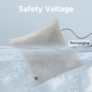 Oreiller lombaire chauffant électrique USB OEM/ODM, 3 réglages de chaleur, respectueux de la peau, portable, ergonomique, <span class=keywords><strong>coussin</strong></span> chauffant <span class=keywords><strong>pour</strong></span> le dos et le cou - Product Image 5