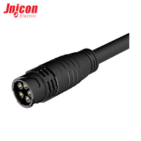Connecteur circulaire étanche industriel M28 à 5 broches femelles 50A à sertir pour connexion de batterie de nouvelle énergie