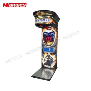 Jogos Fabricante Abastecimento Jogos Esportivos Electronic Punch Boxing Machine Arcade Game Interactive Boxing Machine