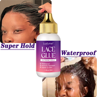 Colle adhésive Luxfume pour perruques Lace Front, ultra-résistante et imperméable, pour les amateurs de perruques