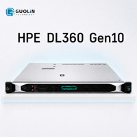 Serveur rack 1U HPE ProLiant DL360 Gen10 d'occasion, Intel Xeon Gold 6248R, 64 Go DDR4, 4SFF, ILO 5 pour la virtualisation en centre de données