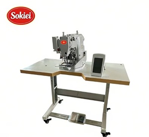 Nouvelle machine à coudre industrielle automatique à point plat à aiguille simple pour vêtements et chaussures - Product Image 1