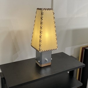 Pantalla de lámpara de pergamino hecha a mano, E26, LED, 220V, con interruptor de perilla, para sala de estar y dormitorio - Product Image 4