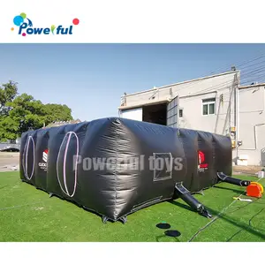 पिछवाड़े खेल inflatable byrinth आउटडोर खेल गेम लेजर टैग टेंट उपकरण इंफ्लेटेबल मज़