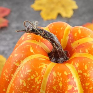 <strong>Large</strong> and Small Outdoor Artificial Foam <strong>Pumpkins</strong> for Halloween Thanksgiving Christmas Easter Graduation Decorations - Product Image 6