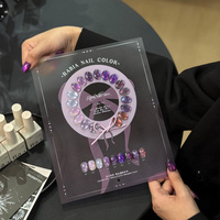 Prix de gros Rabia 9 couleurs Gel UV magnétique sans TMPTA 15ml Effet œil de chat français en bouteille
