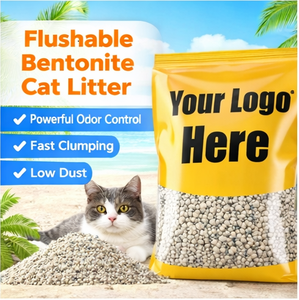 Fabrika doğrudan biyobozunur çam ahşap kedi kumu kum çevre dostu sürdürülebilir mısır nişastası Kitty Tofu malzeme - Product Image 3