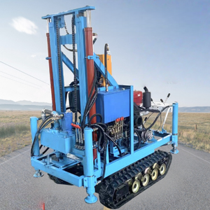 Petite machine de forage de puits d'eau hydraulique diesel - Utilisation civile, domestique et agricole, profondeur de 0 à 200 m, mobilité facile - Product Image 4