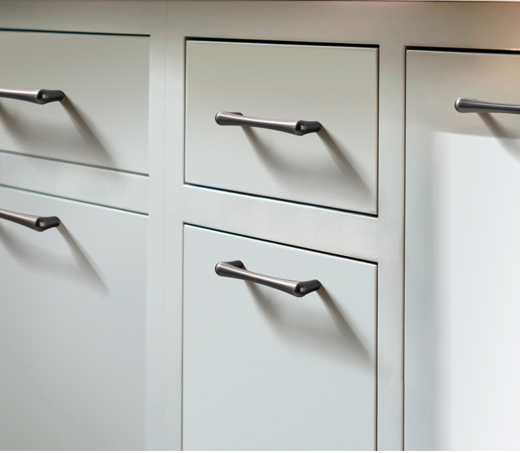 EADER water drop shape Modern minimalist handle wardrobe cabinet drawer Nordic gray door handle