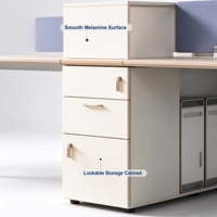 Nouveau bureau d'angle durable de haute qualité, table de travail moderne en bois pour cadres