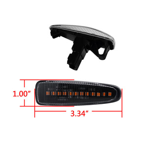 Luces indicadoras laterales LED Mirage para Mitsubishi Lancer Evo X 8351A001, repuesto para señal de giro del coche - Product Image 2