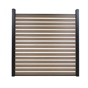 Panneaux <span class=keywords><strong>de</strong></span> clôture WPC co-extrudés, panneaux <span class=keywords><strong>de</strong></span> clôture <span class=keywords><strong>de</strong></span> <span class=keywords><strong>jardin</strong></span> composites <span class=keywords><strong>pour</strong></span> la protection <span class=keywords><strong>de</strong></span> l'intimité à domicile, protection <span class=keywords><strong>de</strong></span> voie d'accès, treillis <span class=keywords><strong>en</strong></span> fer, plastique et <span class=keywords><strong>bois</strong></span>, portails - Product Image 1