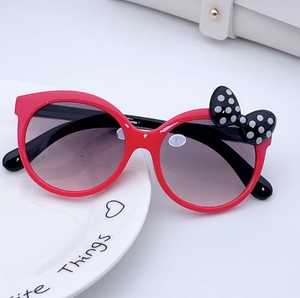 แว่นกันแดดแฟชั่นเกาหลีรุ่นใหม่ ป้องกันรังสียูวี 400 สีลูกกวาด สำหรับเด็กชายและเด็กหญิง - Product Image 6