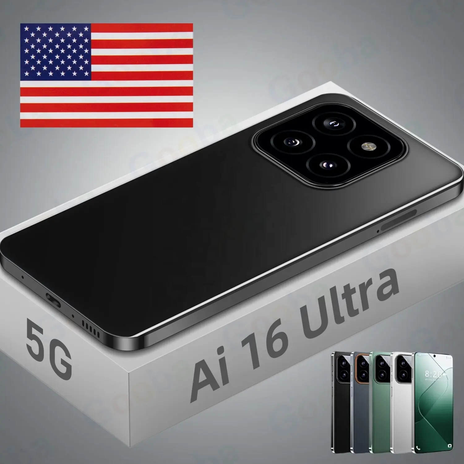 Amerika Bestseller Ai 16 Ultra Telefoon Taya Oem 7.3Inch Dual Sim Mobiele Telefoon 5G Chatgpt Android Ai Smartphone