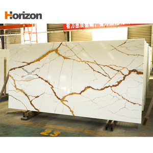 Chân Trời 0 silica Đá Nhân Tạo bên bảng trắng calacatta thạch anh nhà bếp Countertop thạch anh ngọc bích đá - Product Image 5