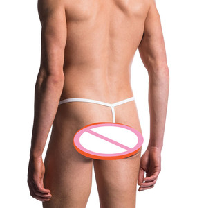 Sous-vêtements pour hommes en polyamide de la série Hot Rainbow, string gay respirant, <span class=keywords><strong>tanga</strong></span> - Product Image 6