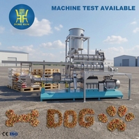 Machines d'extrusion d'aliments pour animaux de compagnie, machine de traitement des aliments pour animaux par extrusion à la vapeur, ligne de production d'aliments humides pour animaux de compagnie
