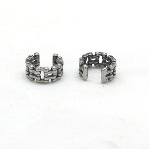 Yunnique – boucles d'oreilles Punk Rock tendance en acier titane pour hommes et femmes, bijoux de forme géométrique, à la mode, prêts à être expédiés - Product Image 2