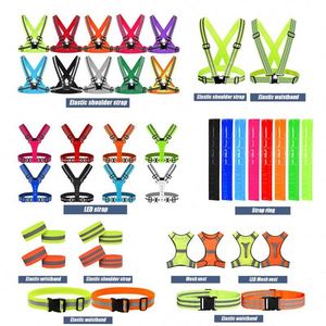 Promotion : Harnais de sécurité personnalisé, ceinture réglable, vêtements haute visibilité, accessoire de travail nocturne réfléchissant - Product Image 2