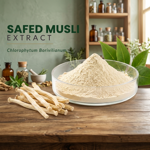 Safed Mulsi <b>Root</b> Powder (Chlorophytum borivilianum) Natural Booster Sports Nutrition Herb Bulk OEM India - Product Image 3