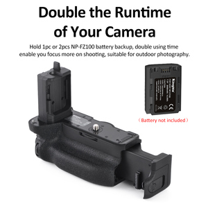 Kingma Professional กล้องแนวตั้ง Grip เปลี่ยนแบตเตอรี่ Grip VG-C4EM สำหรับ <span class=keywords><strong>SONY</strong></span> Alpha A9II <span class=keywords><strong>A7RIV</strong></span> Mirrodless กล้อง - Product Image 5