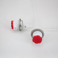 Vanne de pulvérisation automatique en gros pour déodorant, buse de pulvérisation et valve pour aérosols de déodorant