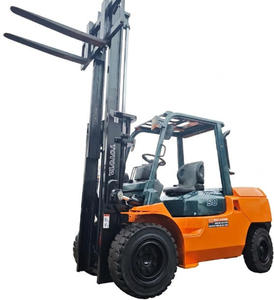 รถยกโตโยต้า FD50 ปี 2024 เครื่องยนต์ดีเซล 5 ตัน พร้อมเสากระโดง 3 ท่อน น้ำหนัก 7500 กก. ใช้งาน 0-2000 ชั่วโมง - Product Image 1