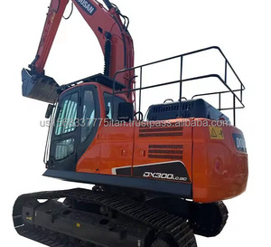 รถขุด Doosan DX300 ขนาด 30 ตัน มือสองจากเกาหลี สภาพดีเยี่ยม ราคาแข่งขัน เครื่องยนต์ Caterpillar ปั๊ม Isuzu - Product Image 1