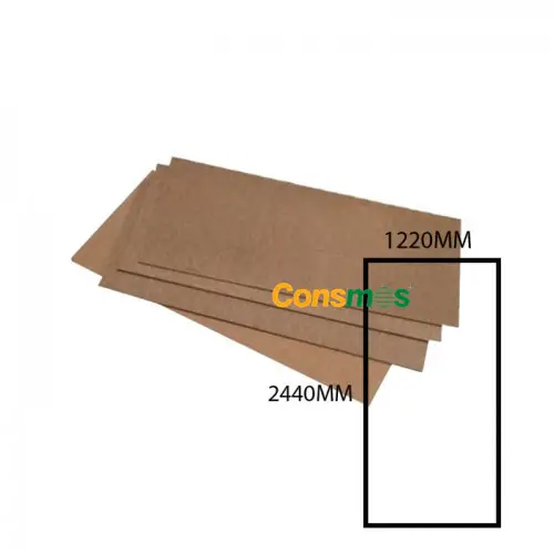 Cheap 2mm plain hardboard sheets for furniture