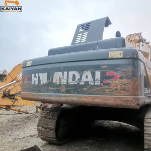 Excavatrice sur chenilles lourde d'occasion HYUNDAI R520-9 de 52 tonnes, d'origine coréenne, pour l'exploitation en carrière - Product Image 5