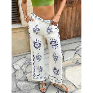 กางเกงลำลองสำหรับใส่ทำงานสำหรับผู้หญิง ผลิตจากผ้าที่ระบายอากาศได้ดีและทรงสวมใส่สบายเพื่อประสิทธิภาพการทำงานเป็นเวลานาน - Product Image 5