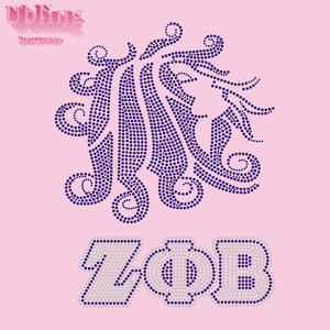 Big Discount Bling Benutzer definierte Hotfix Strass Eisen auf Designs ZPB Strass Transfer für T-Shirt - Product Image 5