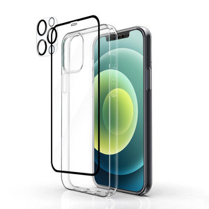 Étui <span class=keywords><strong>de</strong></span> téléphone portable <span class=keywords><strong>7</strong></span> en 1, pour Apple <span class=keywords><strong>iPhone</strong></span> 12, protection d'écran, anti-chocs, éclaboussures et rayures - Product Image 2