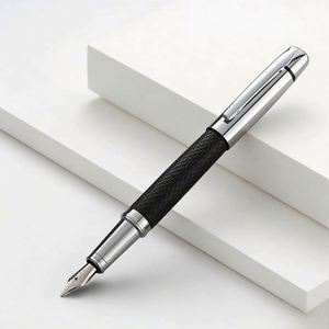 PU Luxury Metal Fountain <b>Pen</b> Men's Calligraphy <b>Pen</b> with a Writing Diameter of 0.5mm High Quality Signature <b>Pen</b> with Custom logo - Product Image 3