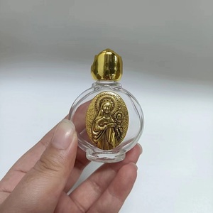 Chai nước thánh 15ml in họa tiết tôn giáo tùy chỉnh, Đức Mẹ Maria Mẹ Thiên Chúa, Chúa Giêsu, chất liệu thủy tinh - Product Image 4
