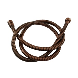 Modern Design Water Heater Red Bronze Stainless Steel Flexible Metal Bathroom <strong>Bidet</strong> Plumbing Shower Rain Water Hose Tube - Product Image 1