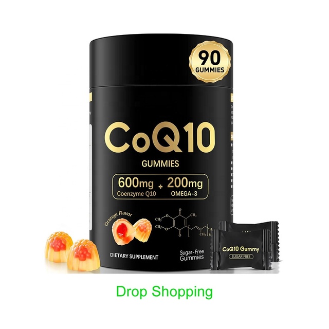 Dropshipping Products CoQ10 Gummy Co Q 10 Supplement Sugar Free Multivitamin High Absorption CoQ10 Coenzyme Q10 Gummies