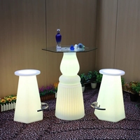 Bar lumineux LED à changement de couleur, 16 couleurs, étanche, rechargeable, pour extérieur, discothèque, fête