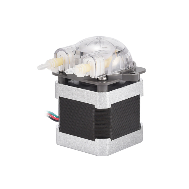 PENGPU 24V Mini Peristaltic Pump High Precision 70mLPM Stepper Motor Micro Water Pump BPT Pipe Low Pressure OEM Customizable