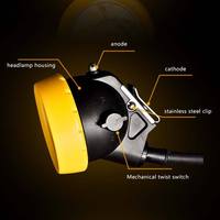 KL5LM lampe de mineur antidéflagrante batterie au lithium rechargeable a mené la lumière minière